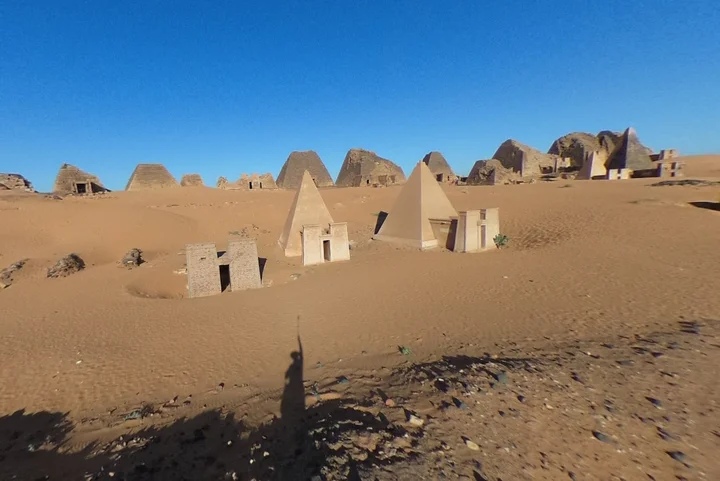 Древние пирамиды в Судане