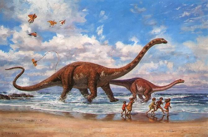 рисунок динозавтра