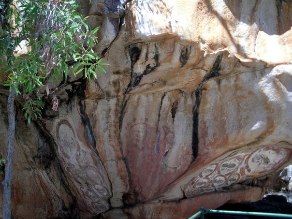Наскальные росписи аборигенов