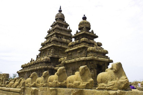подводные храмы в Махабалипураме