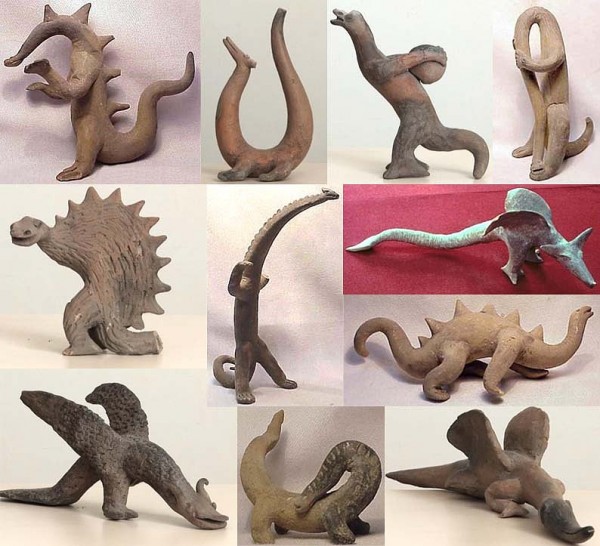 Фигурки динозавров Акамбаро