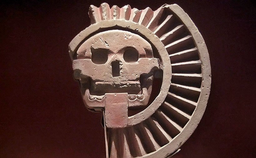 Храм черепов в Мексике