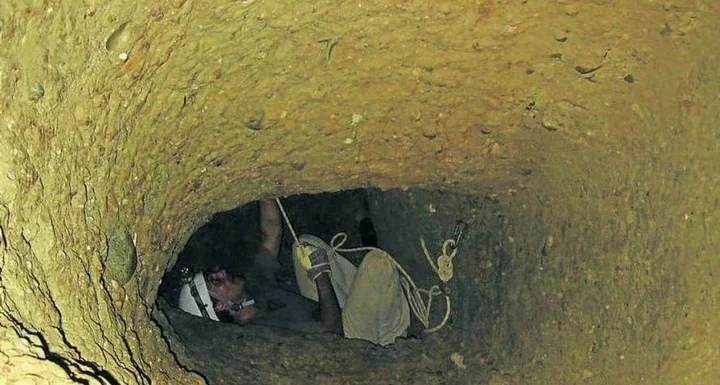 древние тоннели под землей