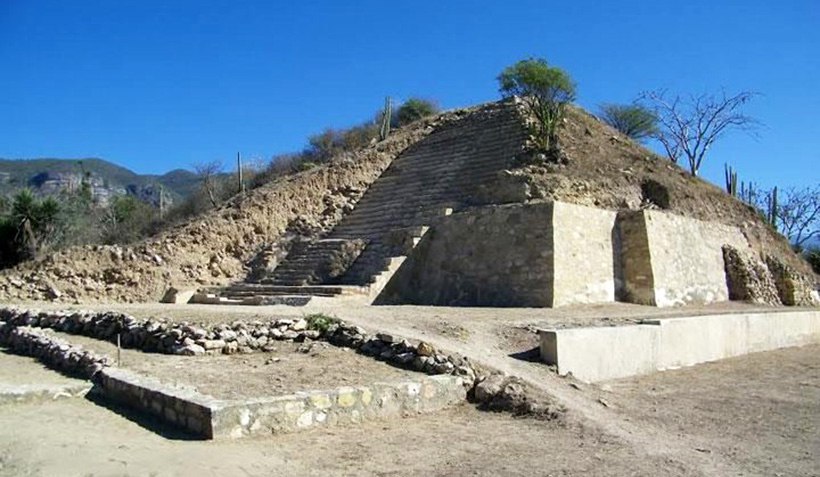 Храм черепов в Мексике