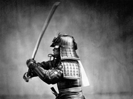 самурай с мечом