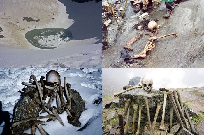 скелеты озера Роопкунд