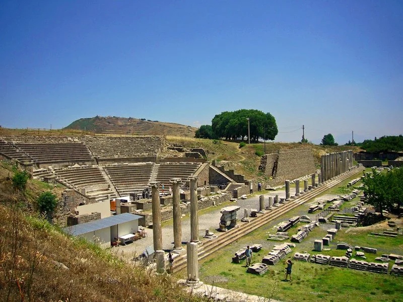 греческий храмовый комплекс Асклепион