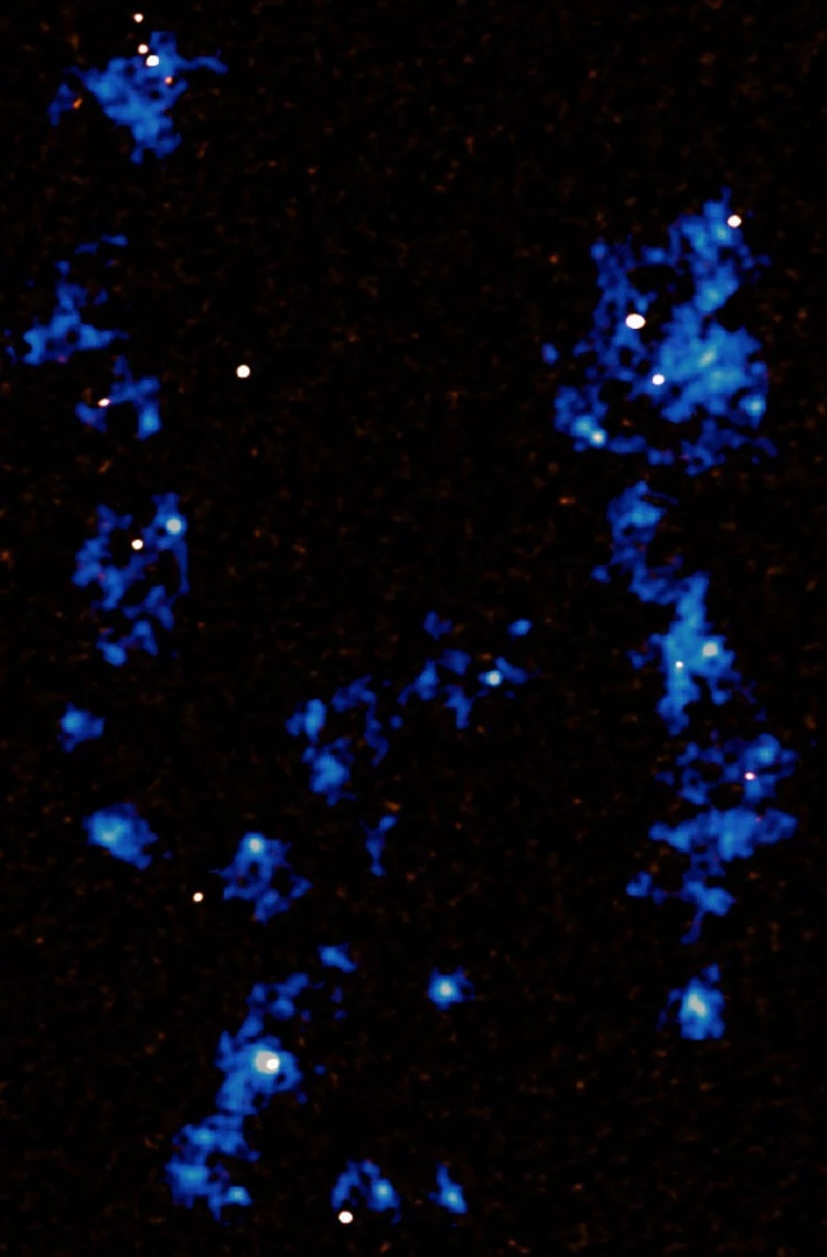 Так выглядят галактические нити