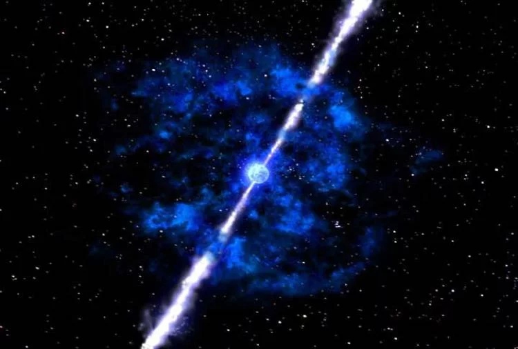 Гамма-всплеск — колоссальная вспышка гамма-излучения, чья мощность в сто раз может превосходить мощность излучения нашей галактики