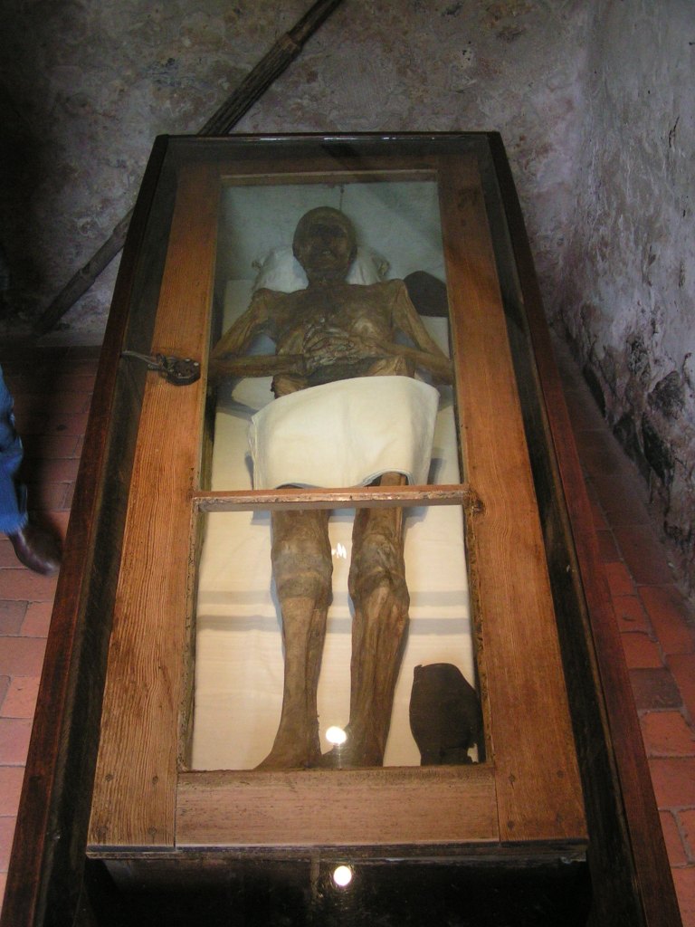 мумия рыцаря фон Кальбутц из Кампеля