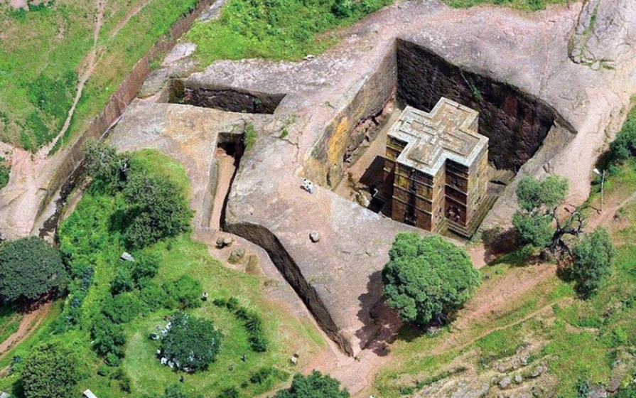 храм Лалибэла. Эфиопия