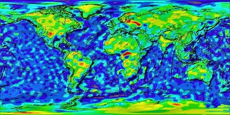 карта Земли
