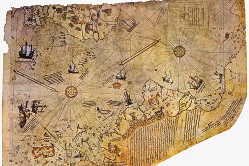 древняя карта